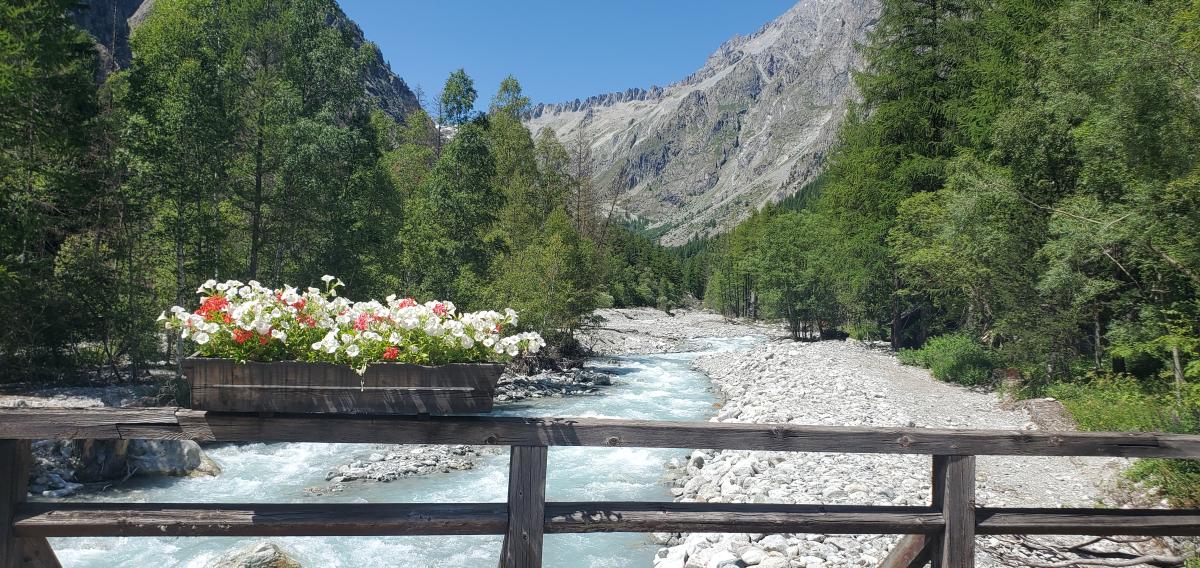Pont d'Ailefroide au retour