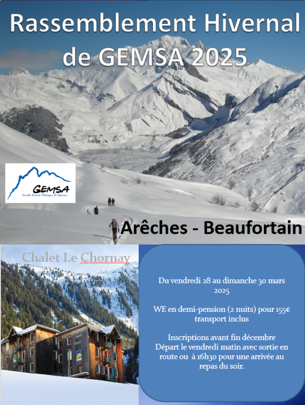 Rassemblement hivernal 2025